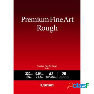 Carta Premium Fine Art Rough FA-RG1 A3, 25 fogli
