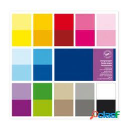 Carta Scarpbooking - 30,5 x 30,5 cm - 180 gr - colori