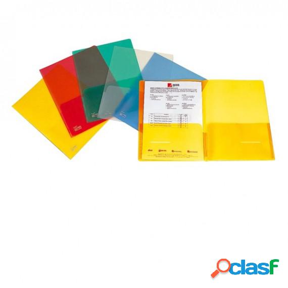 Cartellina con tasche Full - 21x29,7 cm - colori assortiti -