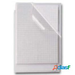 Cartelline a L Capri 61G PVC liscio 23x33 cm trasparente Sei