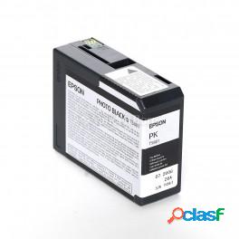 Cartuccia T5801Pk Photo Black Pigmentato Compatibile Per