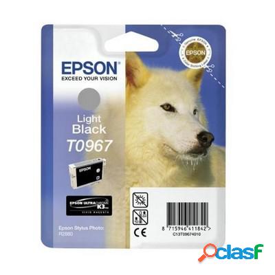 Cartuccia originale Epson C13T09674010 T0967 Lupo NERO