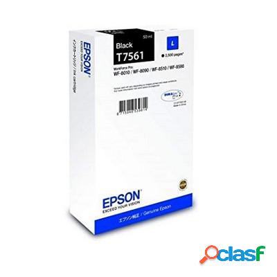 Cartuccia originale Epson C13T756140 T7561 NERO