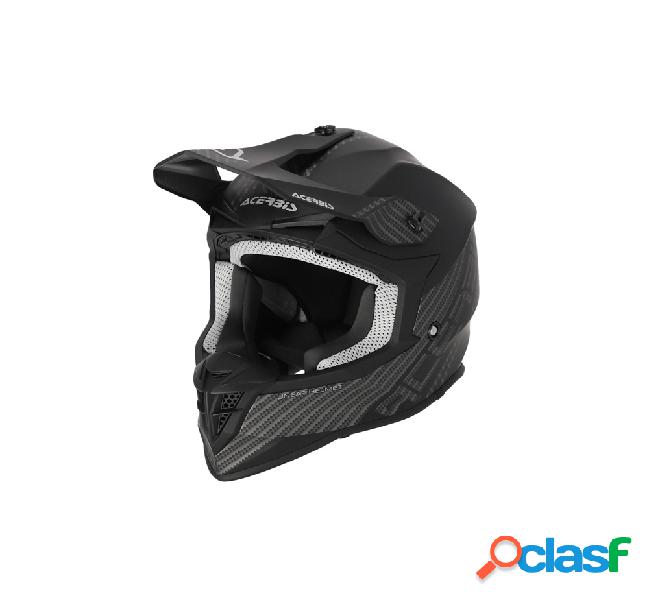 Casco cross Acerbis LINEAR Nero Nero