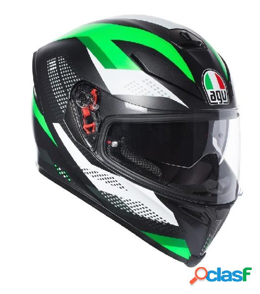 Casco integrale AGV K-5 S E2205 MULTI MARBLE in fibra Nero