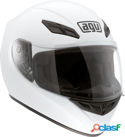 Casco integrale Agv K-4 Evo in fibra Mono bianco