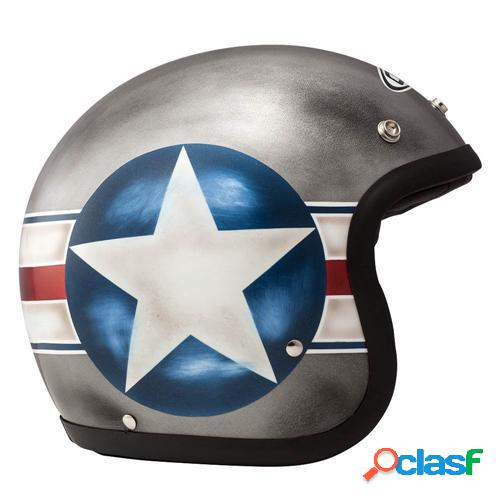 Casco jet fibra DMD Vintage Bomb
