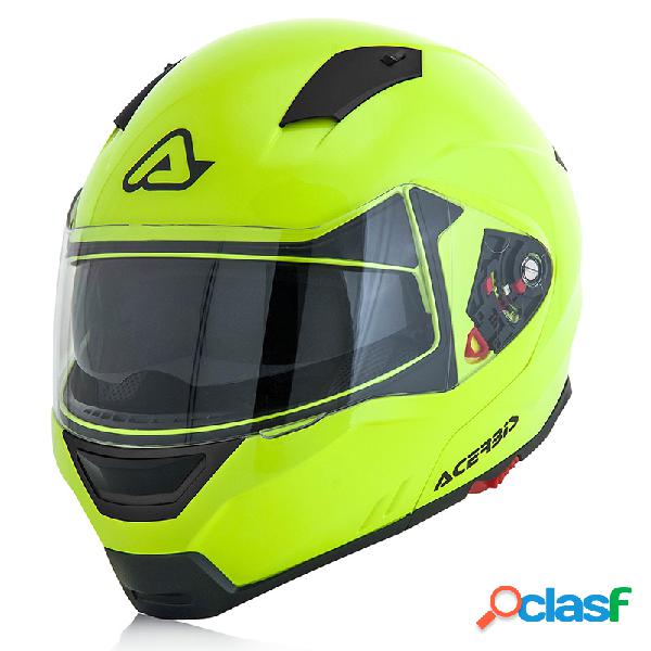 Casco modulare Acerbis Box G-348 Giallo Fluo Lucido