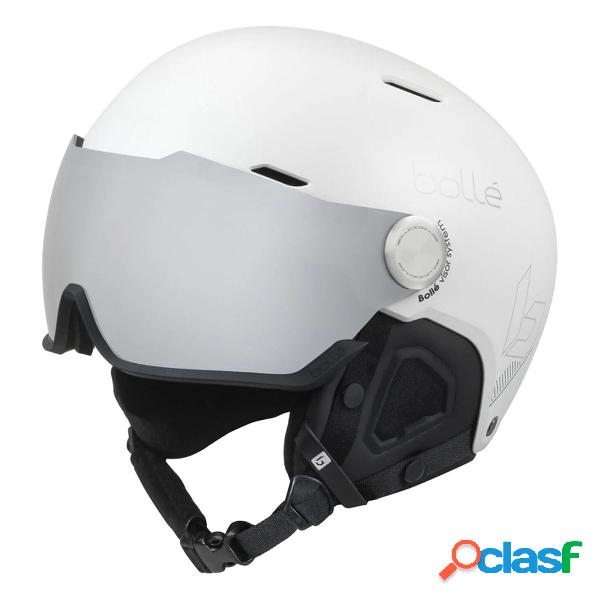 Casco sci Bollé Might Visor (Colore: White Matte, Taglia: