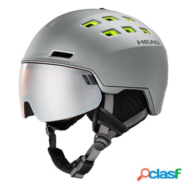 Casco sci Head Radar (Colore: antracite lime, Taglia: M-L)