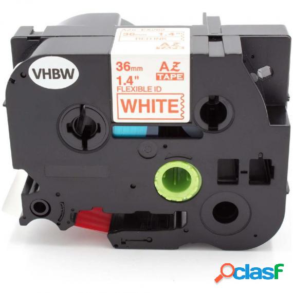 Cassetta Nastro Tz-262 Tze-262 Compatibile Brother Laminato