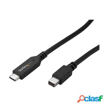Cavo adattatore mini displayport a usb-c da 1 m - 4k 60hz -