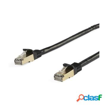 Cavo di rete ethernet rj45 cat6a da 10m - nero