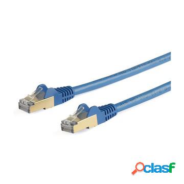 Cavo di rete ethernet rj45 cat6a da 5m - blue