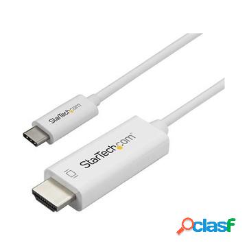 Cavo hdmi a usb-c da 1m - cavetto usb 3.1 tipo c a hdmi - 4k