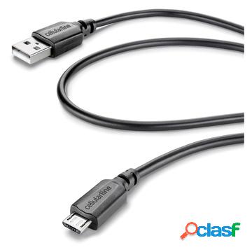 Cellularline usb data cable - micro usb cavo dati comodo e