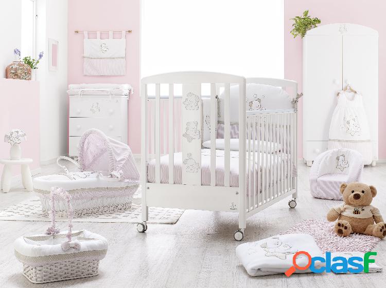 Cesta Nido Chic Bianca Italbaby Sweet Star Tortora