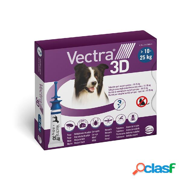 Ceva Vectra 3D 3 Pipette per Cani 10-25 kg