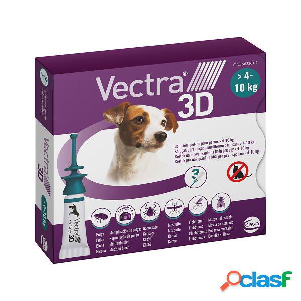 Ceva Vectra 3D 3 Pipette per Cani 4-10 kg