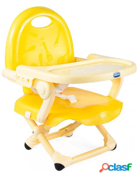 Chicco - chicco pocket snack rialzo sedia per bambini giallo