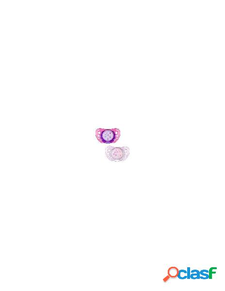 Chicco succhietto air girl silicone 6-16m 2pz