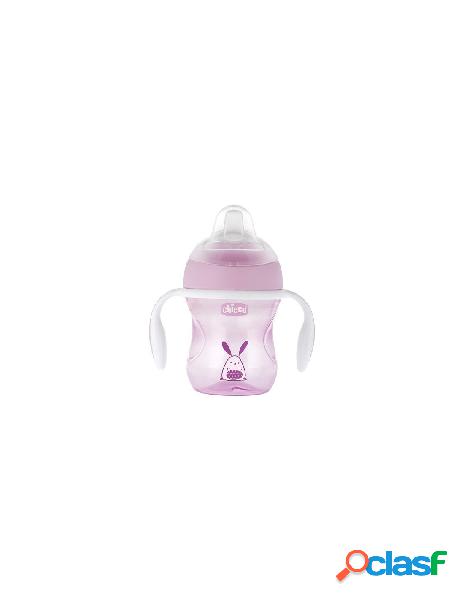 Chicco - tazza bimbo chicco 69111 transition cup rosa