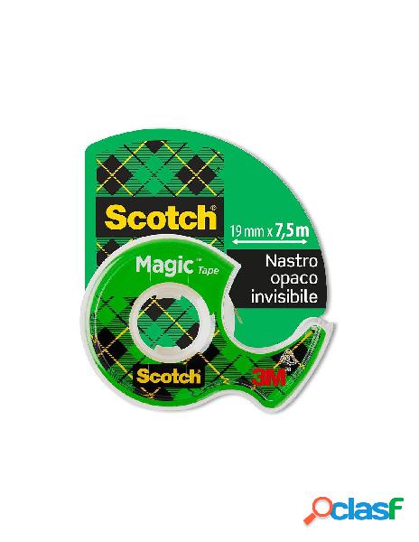 Chiocciola nastro adesivo invisibile scotch magic 19 x 7,5 +