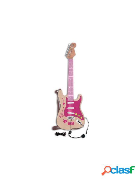 Chitarra elettronica con microfono e ingresso audio mp3