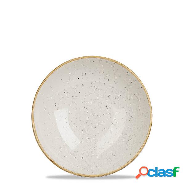Churchill Stonecast Bianco Piatto Fondo Cm 18,2 Porcellana