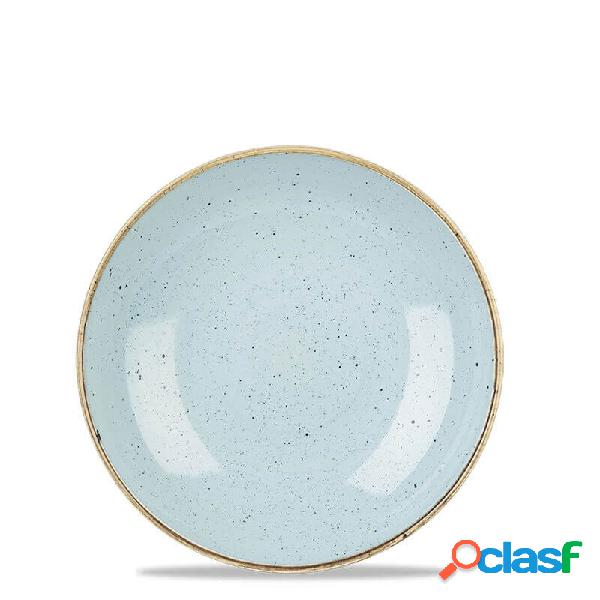 Churchill Stonecast Duck Egg Blue Piatto Fondo Cm 24,8