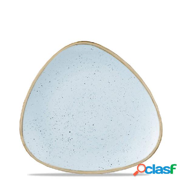 Churchill Stonecast Duck Egg Blue Piatto Triangolare Cm 26,5