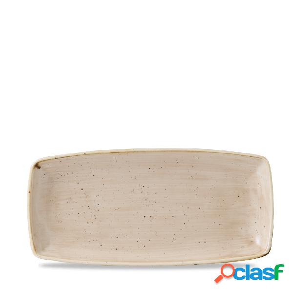 Churchill Stonecast Nutmeg Cream Vassoio Rettangolare Cm