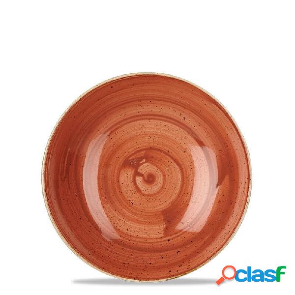 Churchill Stonecast Spiced Orange Piatto Fondo Cm 24,8