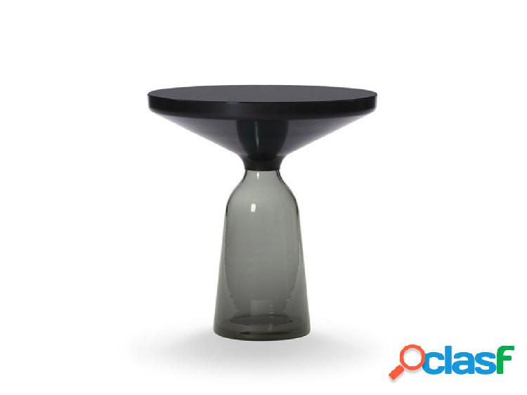 ClassiCon Bell Side Table Quarzo Grigio/Acciaio brunito Nero
