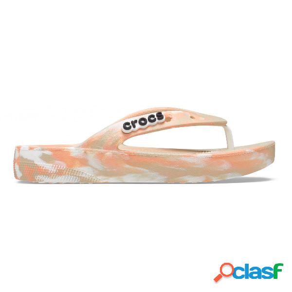 Classic platform marbled flip w