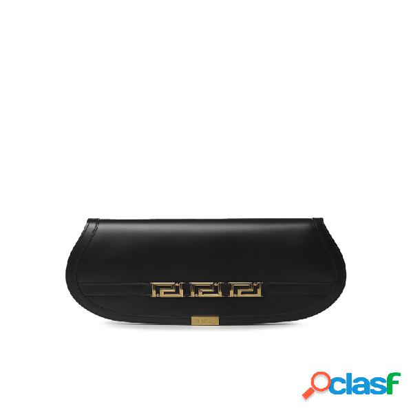 Clutch in pelle greca goddess