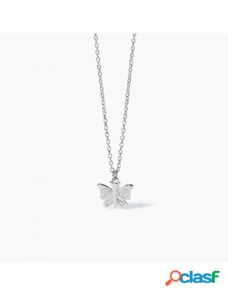 Collana MABINA in argento 925 bimba Farfalla 553479