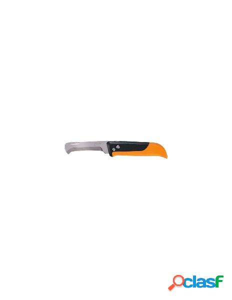 Coltello da raccolta fiskars 1062819 x series k80 nero e