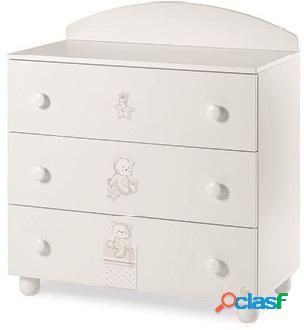 Comò Italbaby Amici Bianco