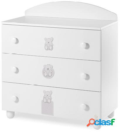 Comò Italbaby Bubbles Bianco