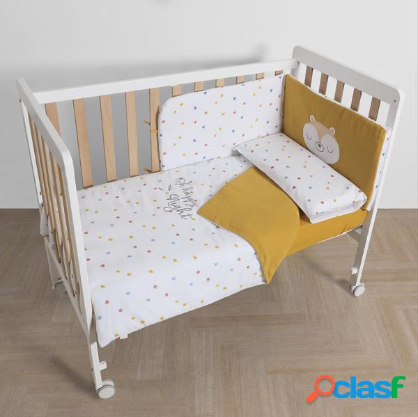 Completo Lenzuola Lettino 120 x 60 Happy Micuna