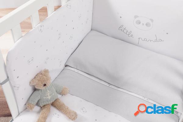Completo Lenzuola Lettino 120 x 60 Little Panda Micuna