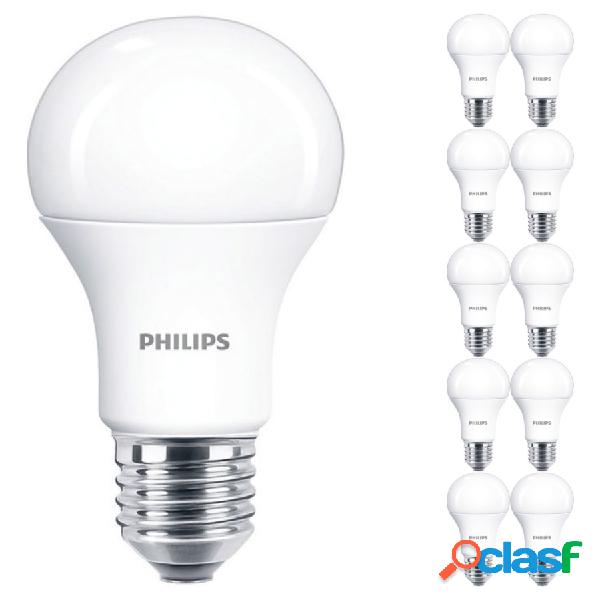 Confezione Multipack 10x Philips Corepro LEDbulb E27 Pera