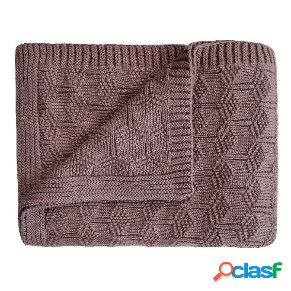 Coperta Mushie Baby Blanket Honeycomb Desert Rose