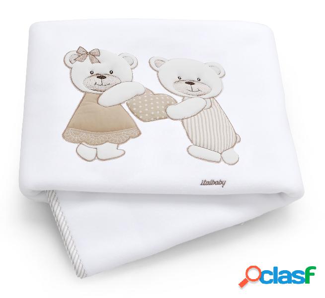 Copertina Lettino in Pile Italbaby Dolci Coccole