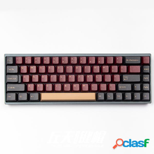Copritastiera con profilo OEM rosso GMK 135 Keys Meccanico