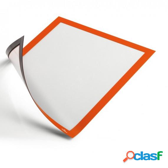 Cornice Duraframe Magnetic - A4 - 21 x 29,7 cm - arancio -