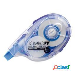 Correttore a nastro - 6mm x 16mt - ricaricabile - Tombow