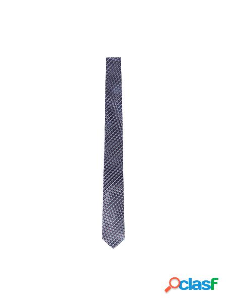 Cravatta gancini jacquard