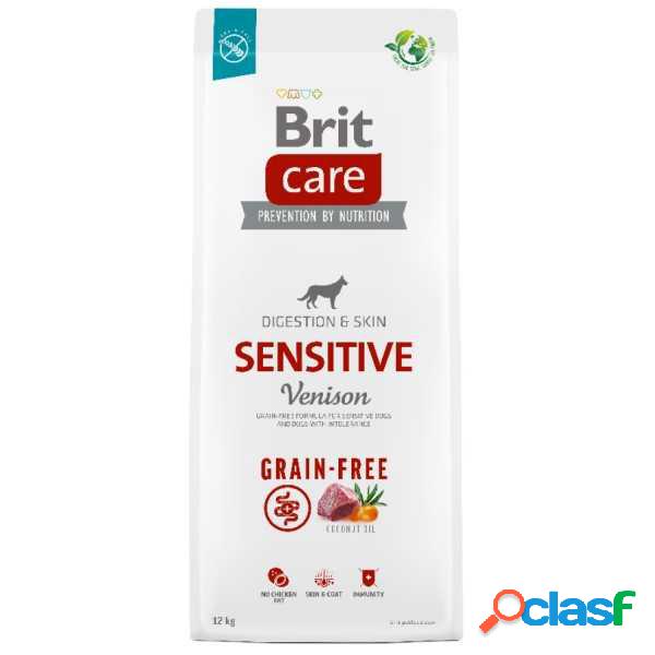 Crocchette Brit Care Grain Free Sensitive Venison 12 Kg